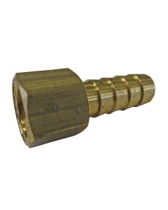Raccord droit annelé en laiton, filetage NPT Sierra