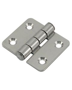 Charnière carrée inox - 40x40mm Euromarine
