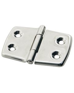 Charnière hexagonale inox - 70x50mm Euromarine