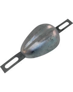 Anode alu à boulonner 140x90x42 - 0,85kg Martyr