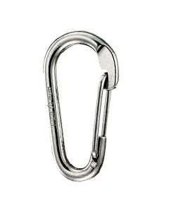 Eyeless asymmetric snap hook Wichard
