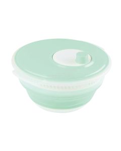 Retractable salad spinner 