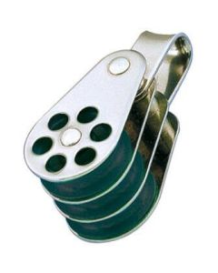 Puleggia tripla in acciaio inox Wichard