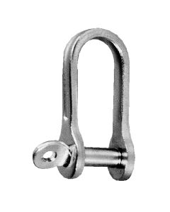 Stainless steel flat shackles AD