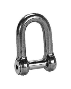 Stainless steel shackles with axis 6 sections AD