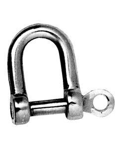 Stainless steel shackles with axis captive straight Wichard