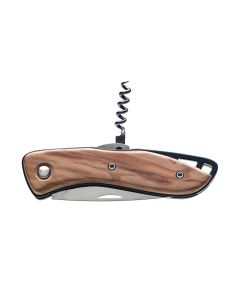 Navajas Aquaterra mango en madera de olivo Wichard