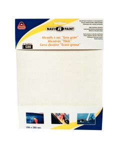 Dry sanding sheets 