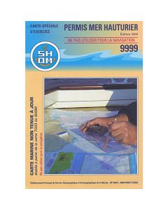 Tarjeta de permiso offshore Shom