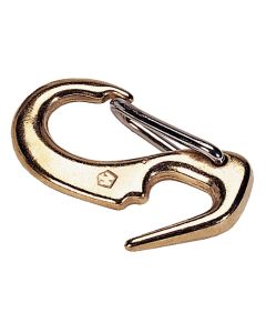 Moschettone fiocco da ribattere, in bronzo AD