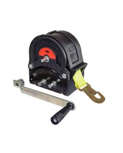 Braked winch with strap Goliath