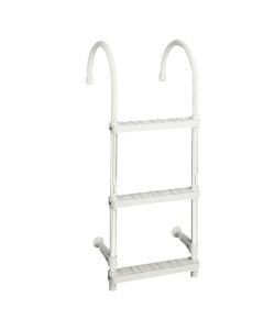 Escalera de aluminio y plástico 