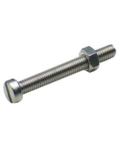 Tornillo Metales cabeza cilíndrica + Tuerca AD