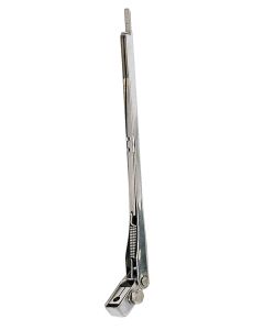 Adjustable windscreen wiper arm