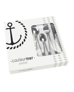 'Anchor' cutlery set Couleur mer