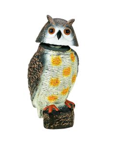 Hawk Owl Scarecrow 