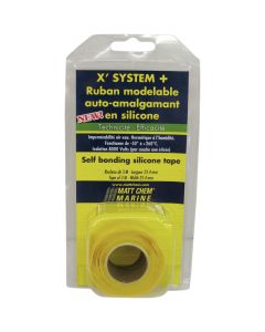 Ruban auto-amalgamant 'X SYSTEM+' Transparent, 25.4 mm x 3 m 