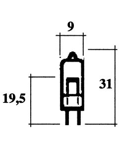 Ampoules classiques G4 - 5 W, 12 V AD
