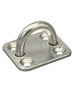 Puente inox con platina ø : 5 mm, 35 x 40 mm AD