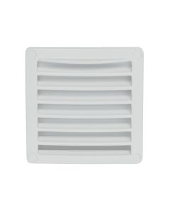 Rejilla de ventilación Cuadrado, Blanco Can SB