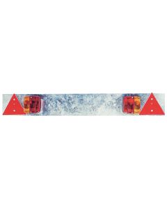 Rampe de signalisation L : 100 cm, l : 14 cm. 