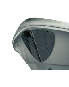 Protección de roda inox en triángular 