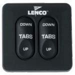 Commutateur double pour flaps électriques