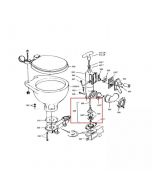 Complete piston for WC RM 69