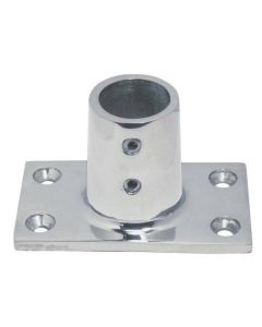 Platine de balcon rectangulaire 90° Euromarine