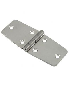 Charnière hexagonale inox - 100x40mm Euromarine