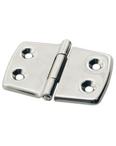 Charnière hexagonale inox - 70x50mm Euromarine
