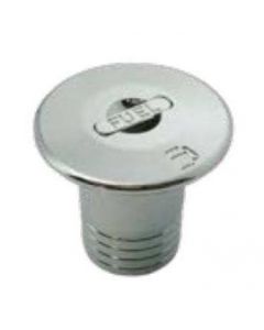 Nable carburant - fuel - levier à bascule - laiton chromé - ø50x72mm Euromarine