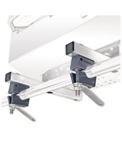 Double fixation balcon avec extension ø22/25mm pour barbecue rectangulaire Magma