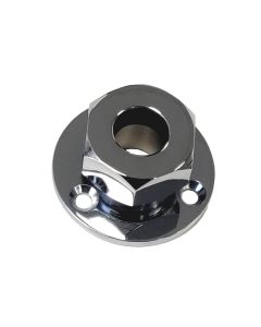 Passe pont laiton chromé pour câble 5-8mm Roca
