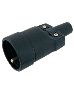 Fiche femelle 16A / 230V caoutchouc Euromarine