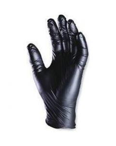 Gants nitrile noirs Colad