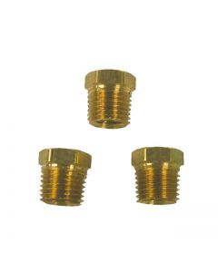 3 bouchons laiton - 1/4 Sierra