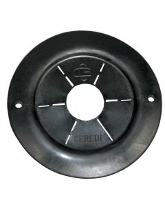 Collerette passe-câble/tuyau ø90mm - noir Ceredi