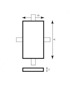 Anode magnésium à souder 780g Tecnoseal