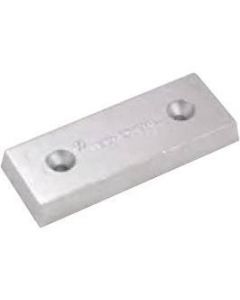 Anode zinc à boulonner 130x50x18 - Entraxe 77mm Martyr