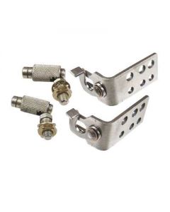 Kit universel pour 2 câbles 3300/33C - 2 platines simples + 2 rotules Dometic