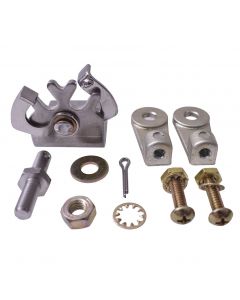 Kit connexion parallèle pour 2 câbles 3300/33C - 1 platine double + 2 embouts à oeil Dometic