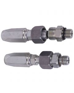 Jeu de raccords droits - tuyau souple - 1/4 BSPP - Ø10mm Lecomble & Schmitt