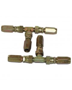 Jeu de raccords Té - tuyau souple - ø8mm Lecomble & Schmitt