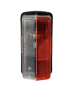 Feu latéral bicolore (rouge/blanc) + semelle de fixation (packagé) Euromarine