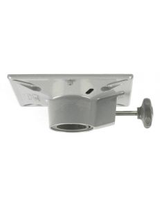 Support de siège alu pour colonne ø76 mm - 230x230 mm Zwaardvis