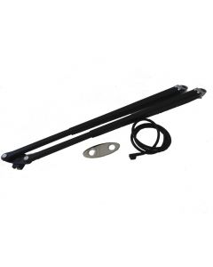 Bras essuie-glace pantographe inox noir - 620/900mm - W38 Roca