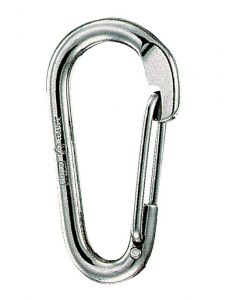 Mosquetón asimétrico sin ojo