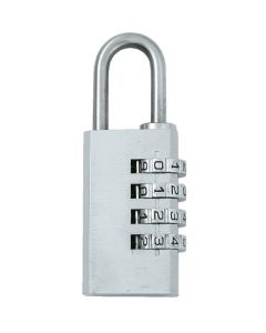 Candado filo inox con código 30 mm