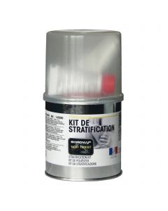 Kit de estratificación poliéster 250 g Soromap